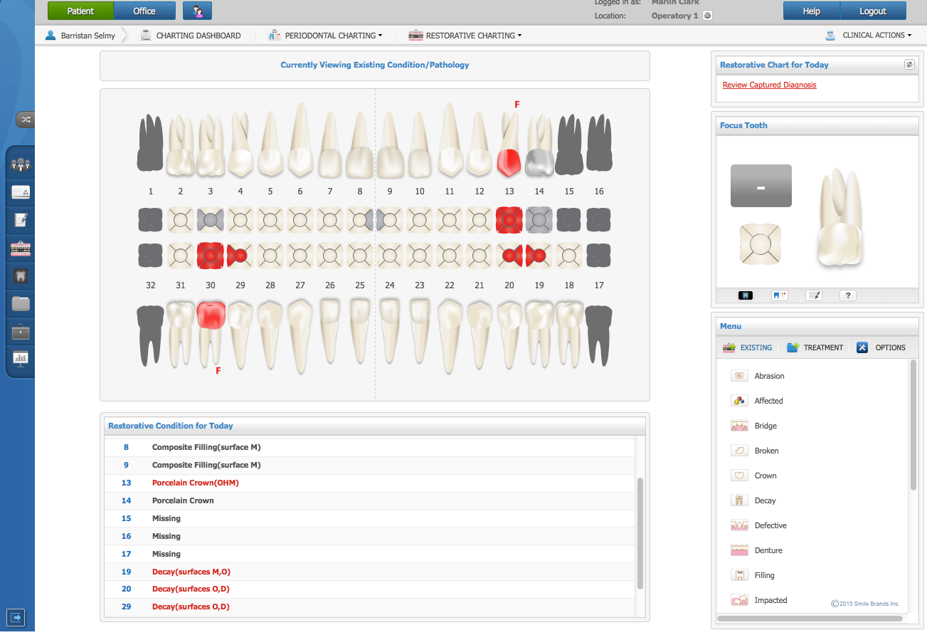 Dental Charting App