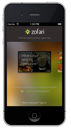 Sencha Touch Spotlight - Zofari