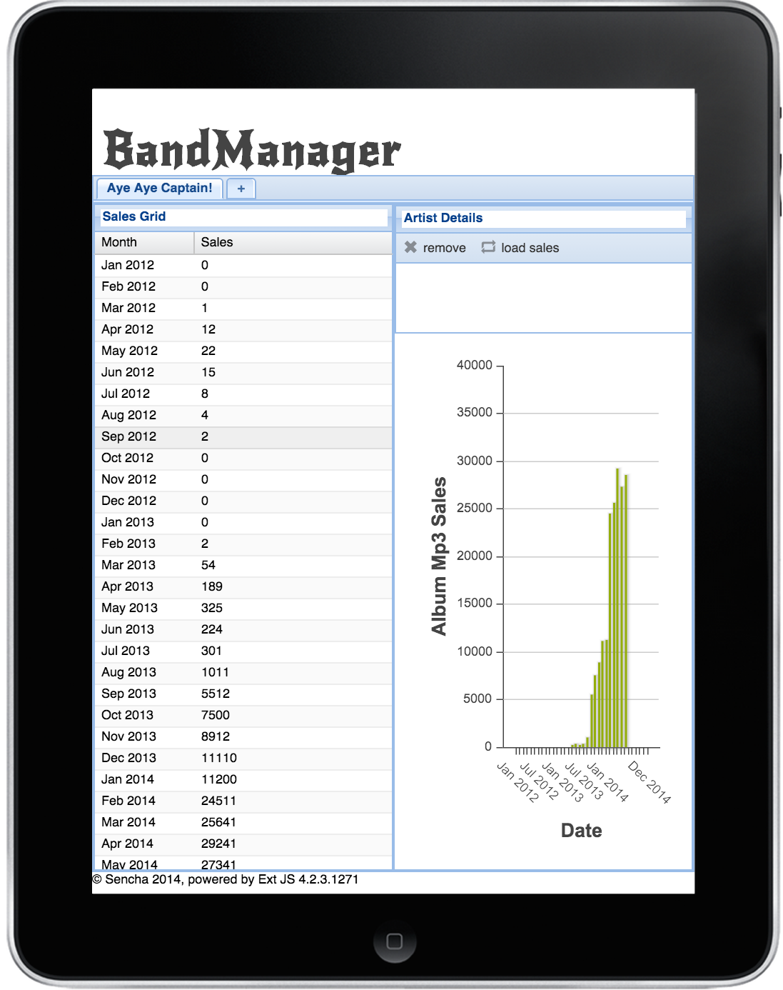 Band Manager App
